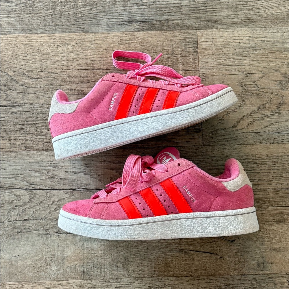 Adidas Pink Campus shoes